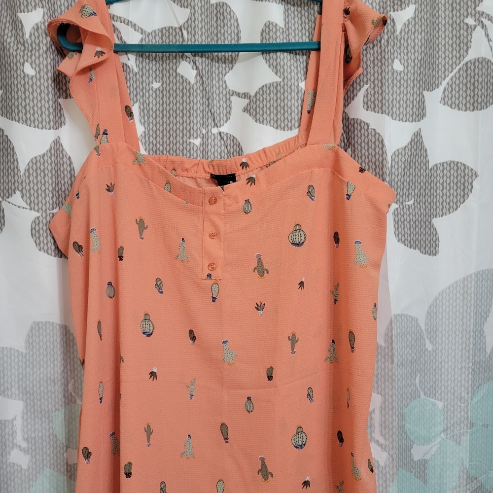 Torrid peavh cactus tank